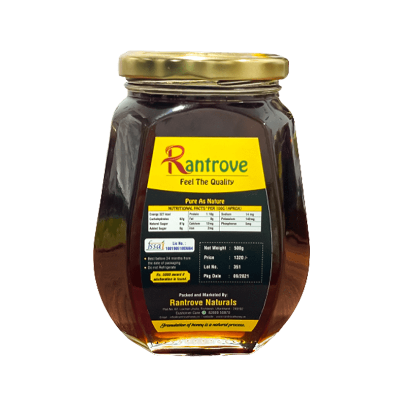Rantrove Organic and pure Sidr Honey 500 gram - Image 2